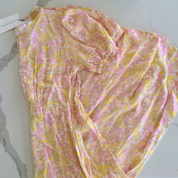 Faithfull the Brand Beline midi dress, X-Small,NWT - Picture 6 of 9